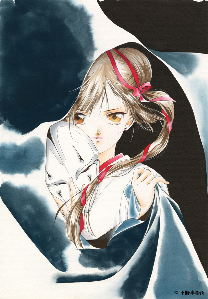 吸血姫美夕 垣野内成美 リトグラフ 版画 天上華 吸血姫美夕維』刊行記念、垣野内成美新作版画展 新作版画と表紙カラー