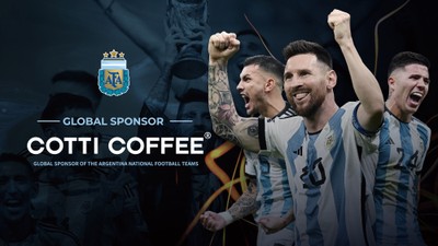 Cotti Coffee:アルゼンチン国家サッカーチームのグローバルスポンサー