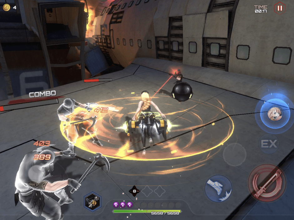 極限回避スキル:ラウンド・スライサー