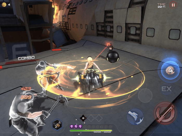 極限回避スキル:ラウンド・スライサー