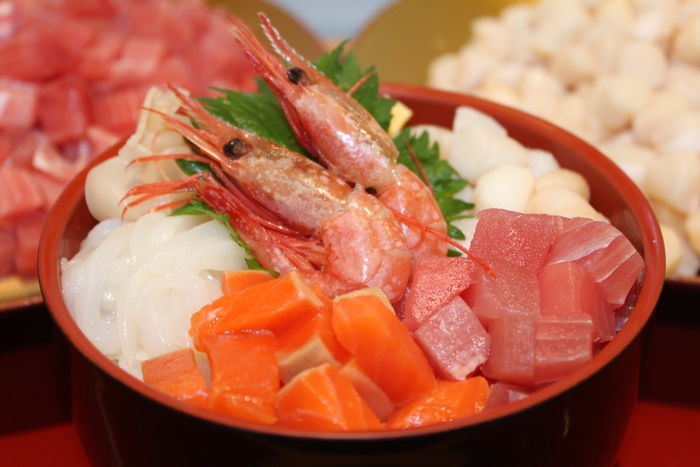 「海鮮のっけ丼」