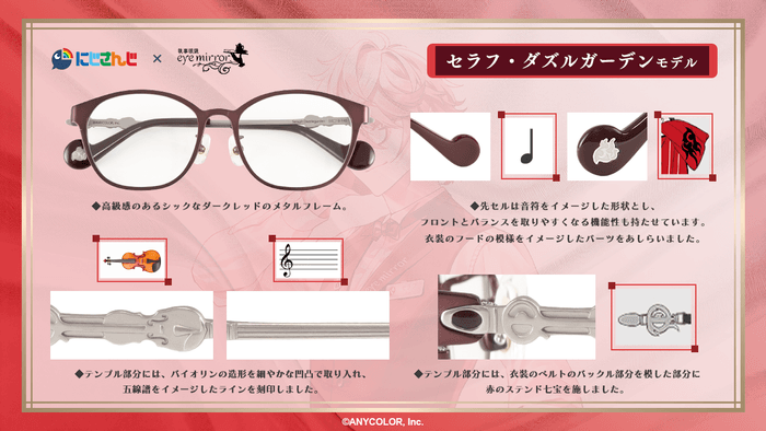 セラフ・ダズルガーデン モデル デザイン説明