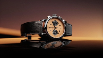 スウェーデン発「CORNICHE」 - 250本限定クロノグラフモデル
アラビア語数字が際立つサーモンダイヤル「Mirage Chronograph（ミラージュ クロノグラフ）」登場