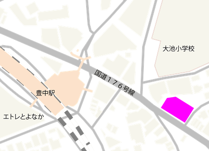 周辺地図(塗色部分が所在地)