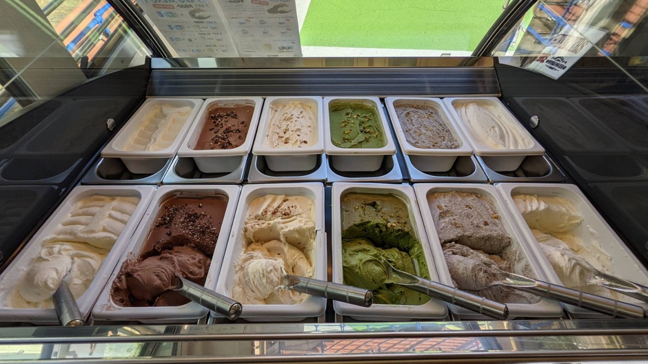 全6種の絶品ジェラート