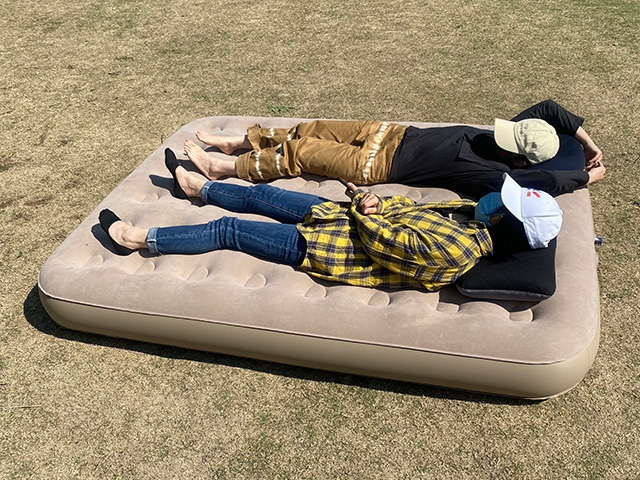 2人で余裕のある大きさ