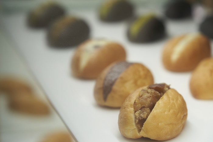 セバスチャンのコッペパン 店頭ショーケースイメージ