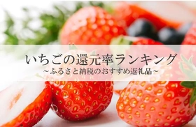 【2026年4月版】ふるさと納税でもらえる『いちご』の還元率ランキングを発表