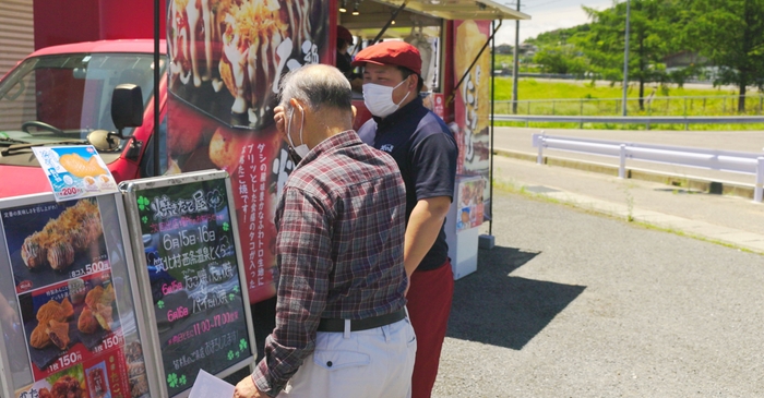 出店の様子2