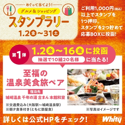 スタンプラリー第1弾