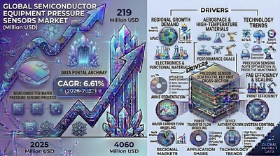 半導体装置用圧力センサー市場規模（百万米ドル）2025-2032年