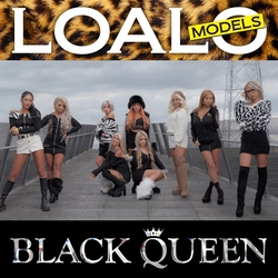 雑誌モデルユニット「LOALO MODELS」待望の新曲をリリース！ 人気ギャルブランド「BLACK QUEEN」との スペシャルコラボソング！