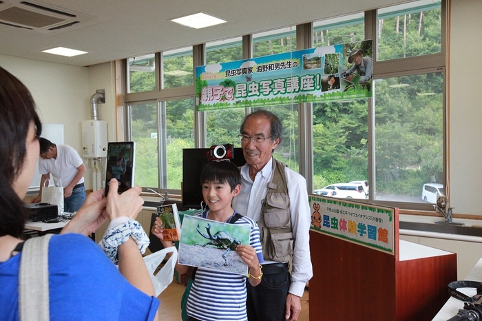 海野和男先生サイン会＆記念撮影