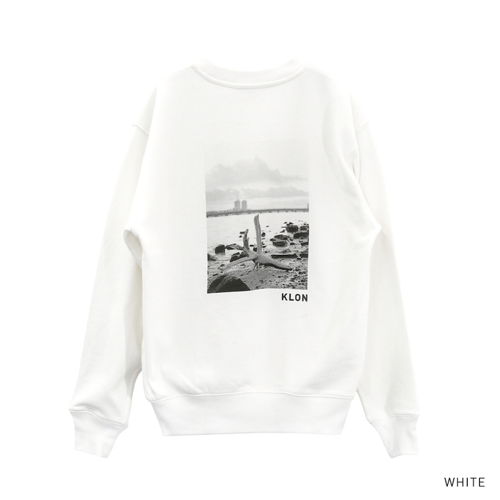 graphic SWEAT drifting wood(WHITE)