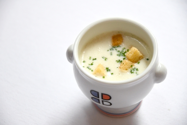 じゃがいもとポロ葱のヴィシソワーズ