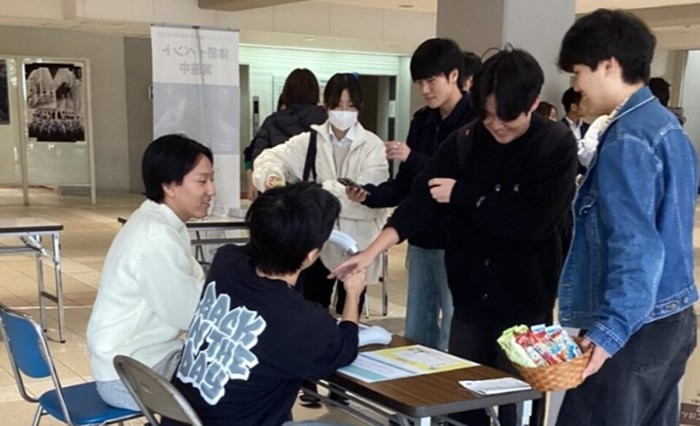 令和7年（2025年）に開催した商品体験イベントの様子