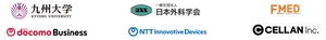 九州大学病院　一般社団法人日本外科学会　F.MED株式会社　NTTドコモビジネス株式会社　NTTイノベーティブデバイス株式会社　株式会社セラン