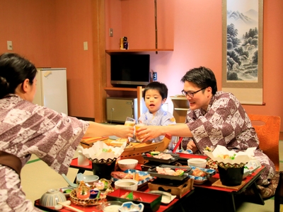ファミリーで愉しむお部屋食