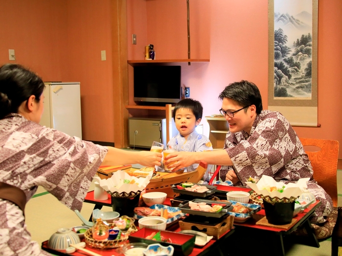 ファミリーで愉しむお部屋食