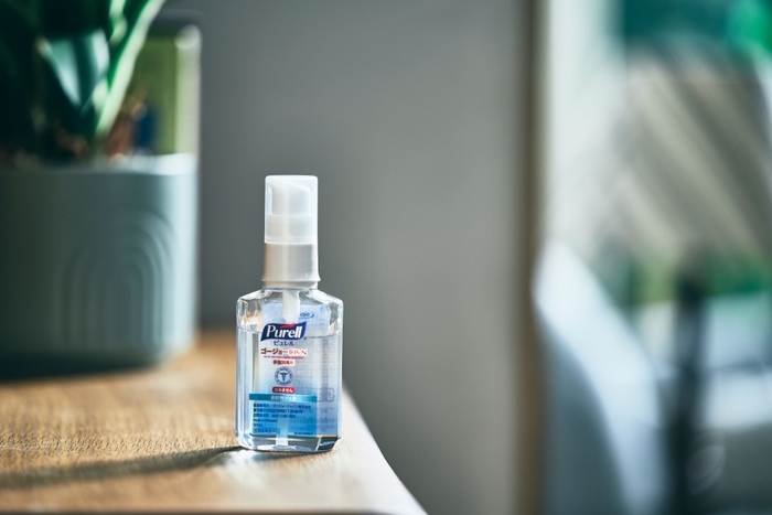 手指消毒剤 ゴージョー IHS-N60mL 使用イメージ1