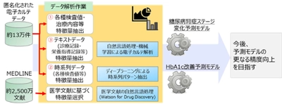IBMのAI(Watsonテクノロジー)を活用した 世界初となる日本人の生活習慣等を踏まえた 2型糖尿病悪化の予測モデル構築