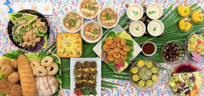 今回考案したヤムイモを使った料理