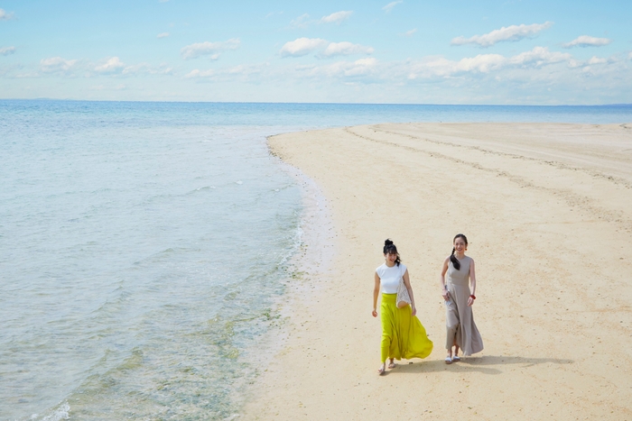 リゾナーレ小浜島のビーチ