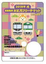 お正月フリーチケット(大津線版)