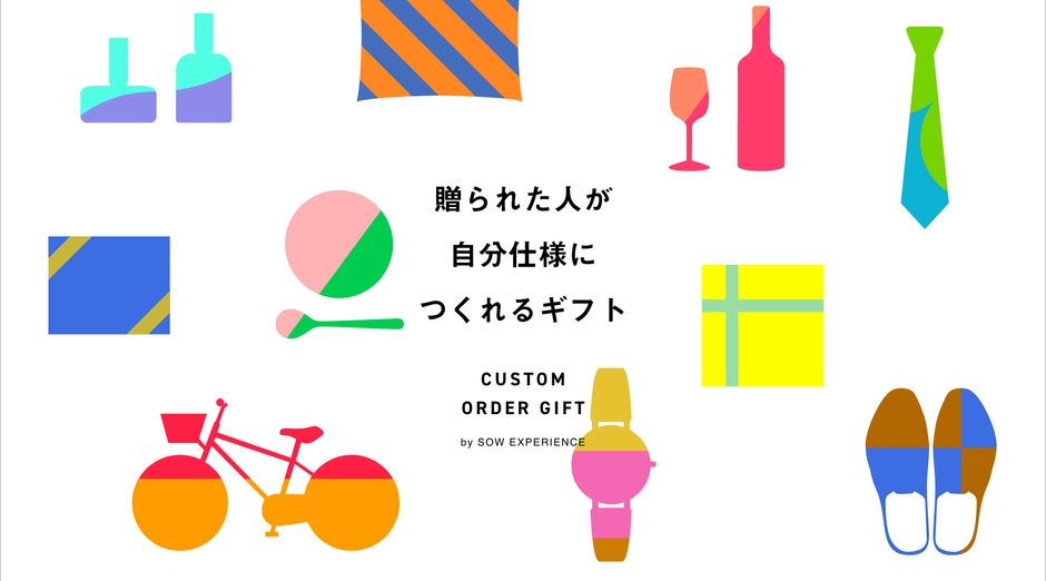 カスタムオーダーギフトのキービジュアル