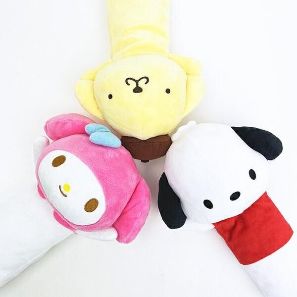 のび〜っと姿が可愛い！サンリオのちょこんぬいぐるみペンケース。