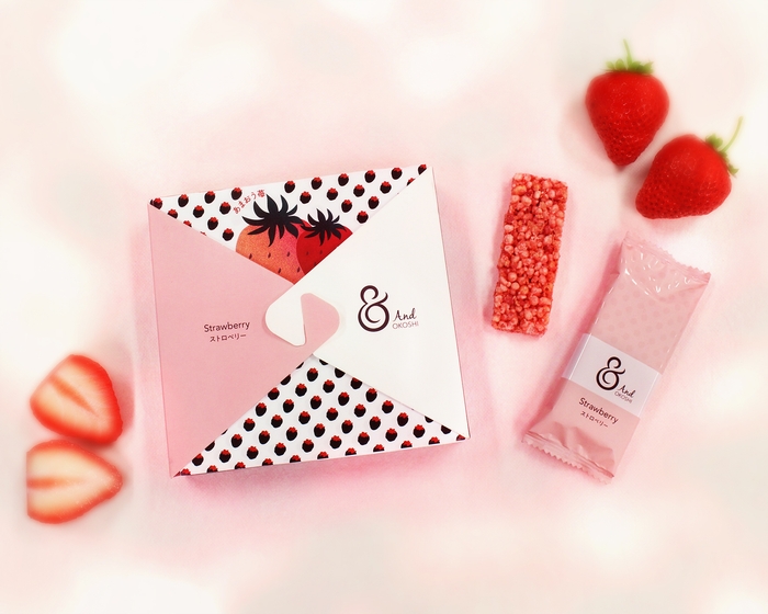 福岡ならでは! & OKOSHI あまおう味を期間限定発売