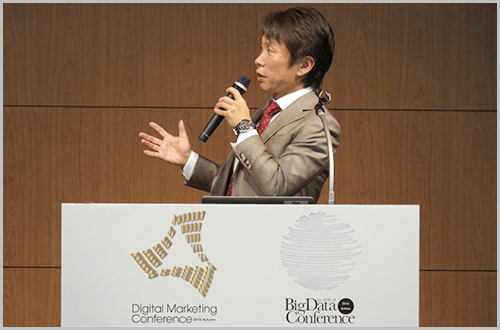 Digital Marketing Conference 2016 Autumnにて人工知能×ビッグデータマーケティング事例を解説する代表の山崎