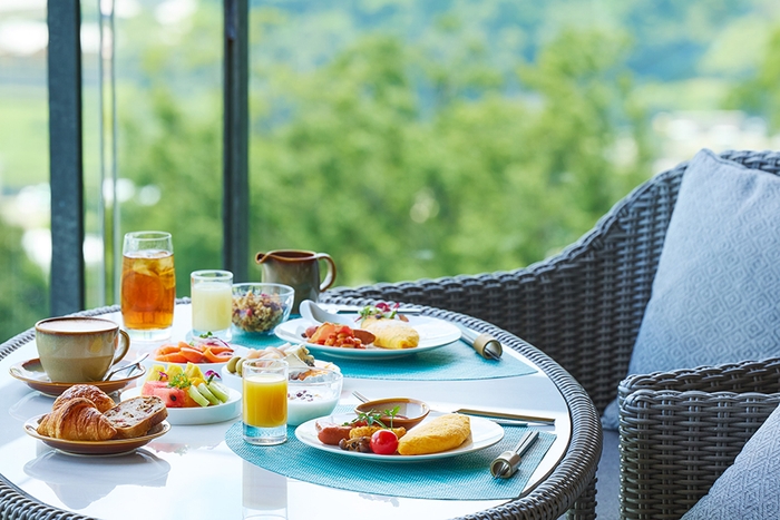 エレメンツテラスでの朝食（イメージ）