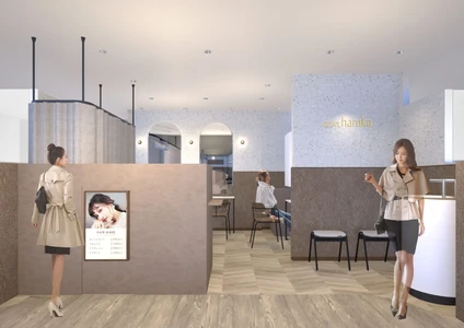 JR品川駅から徒歩1分！ ヘアメイク・眉カット・まつげパーマ・ネイルサービスを提供する 『アトリエはるか ウィング高輪店』が7/16(木)オープン！