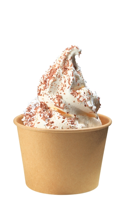 チョコレートミルソフトクリーム