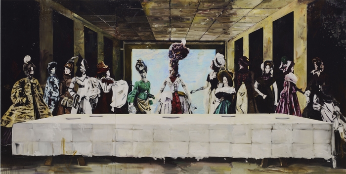 Last Supper&#44; 2022&#44; Oil on canvas&#44; 293.0×582.0cm　（C）IDA Studio Inc.