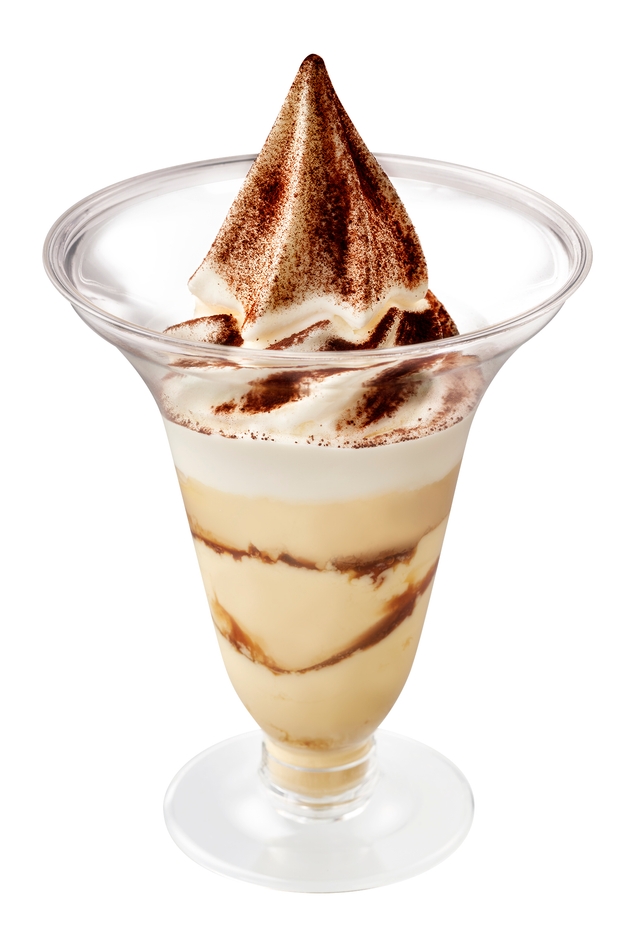 <ティラミスプリンパフェ> 画像はイメージです