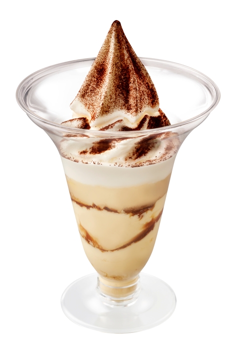 <ティラミスプリンパフェ> 画像はイメージです