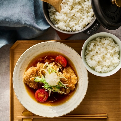 ていねいに作って食べよう 鶏のみぞれ煮/鍋炊きごはん