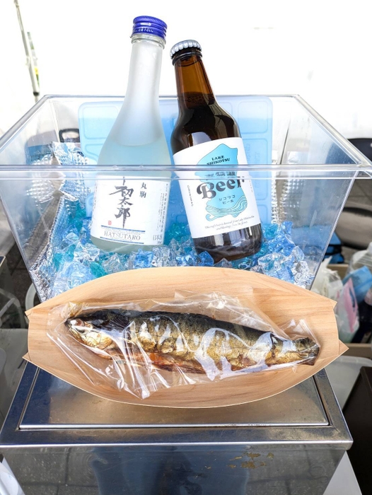 初太郎と支笏湖Beer