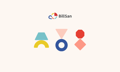 BillSanサービスロゴおよびイメージビジュアル
