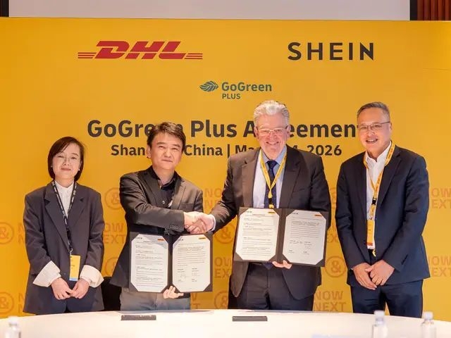 DHLのGoGreen Plusサービス利用契約を締結