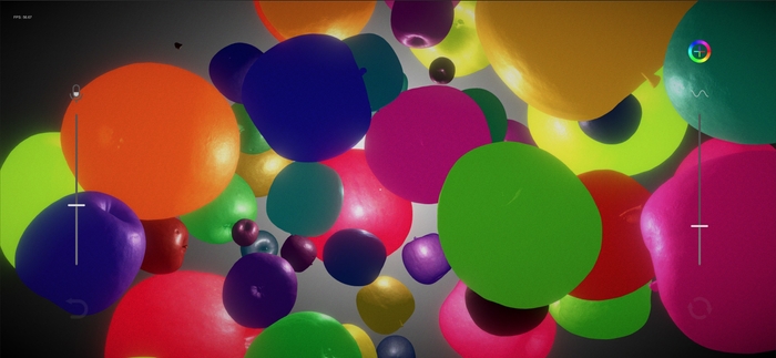 インタラクティブ作品「OtOmi」