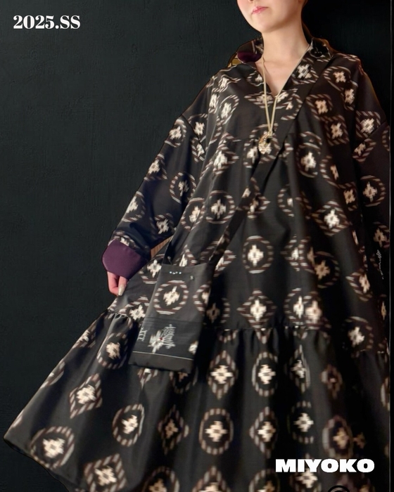 2025SS発表作品・置賜紬