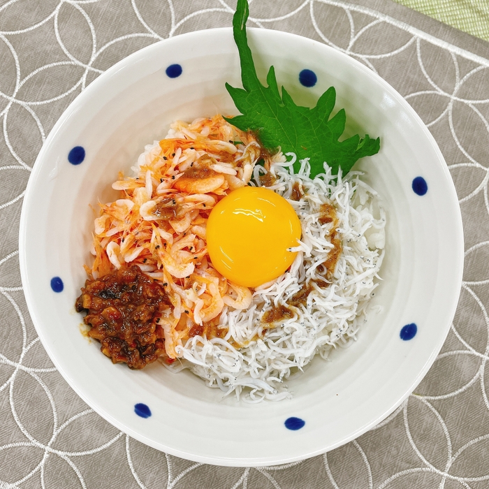 しらすと桜えび丼(ご飯と麺にあう極旨だれ)