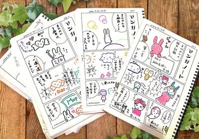 マンガノート コンテスト「イメージ賞」受賞 加藤愛美さんのマンガノート