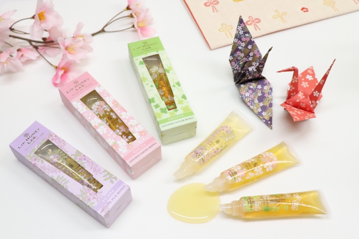 唇に塗れる、食べられる蜂蜜「LIP HONEY LAB.」