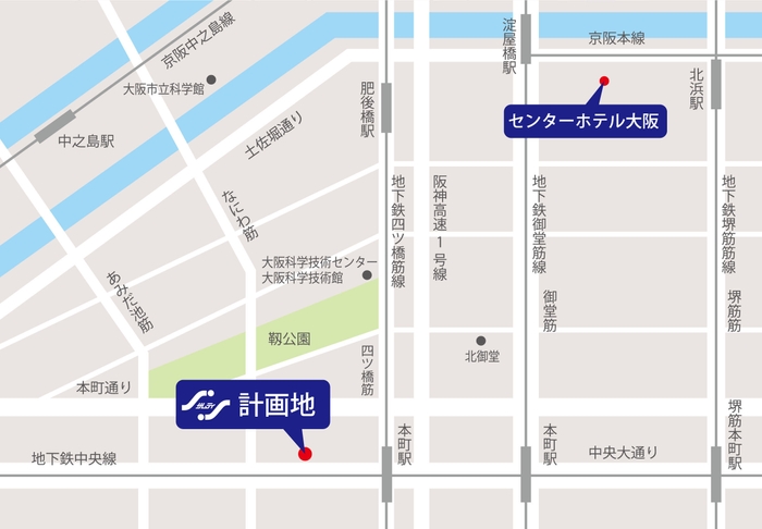 西本町　地図