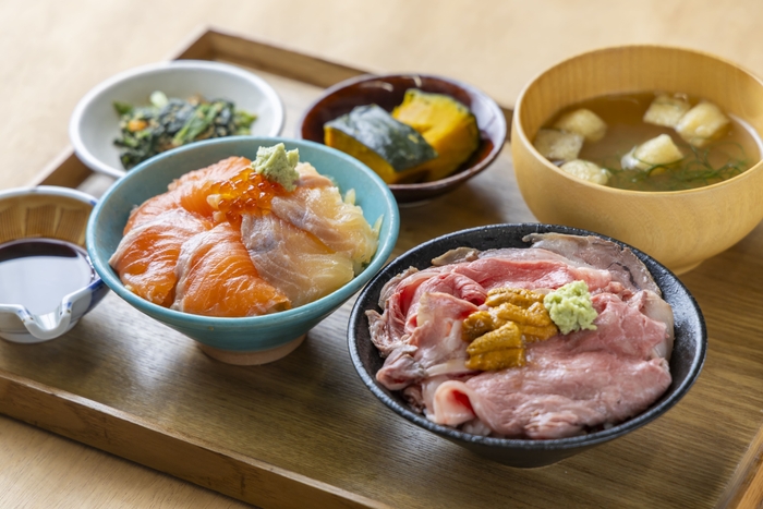 金太郎の小丼定食
