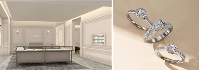 「ラザール ダイヤモンド ブティッククオーツ心斎橋店」 4月25日（土）移転リニューアルオープン